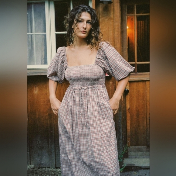 Christy Dawn Katrina in ruby plaid, small - Picture 2 of 11